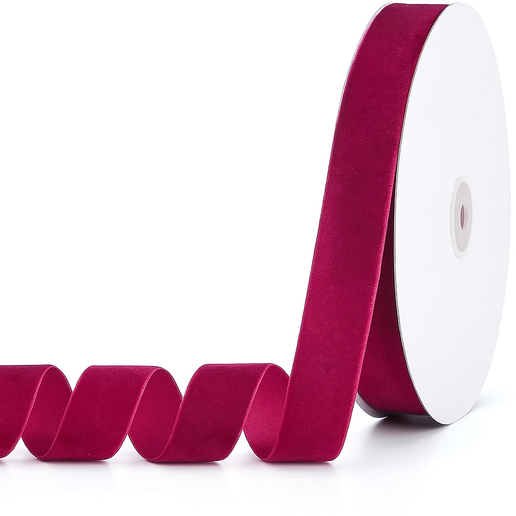 Velvet Ribbon - Crimson