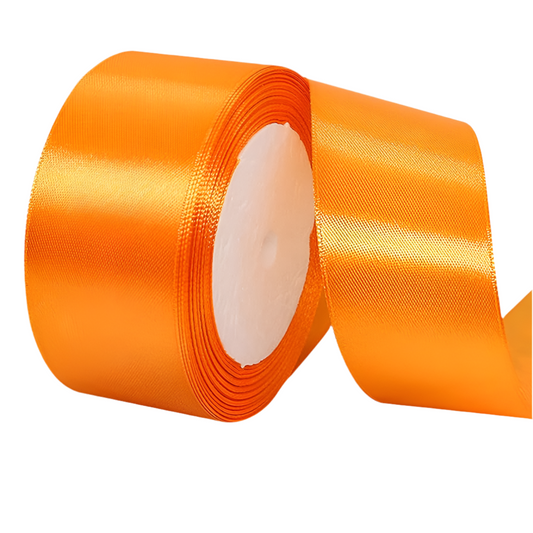 Satin Ribbon - Orange (10MTR)