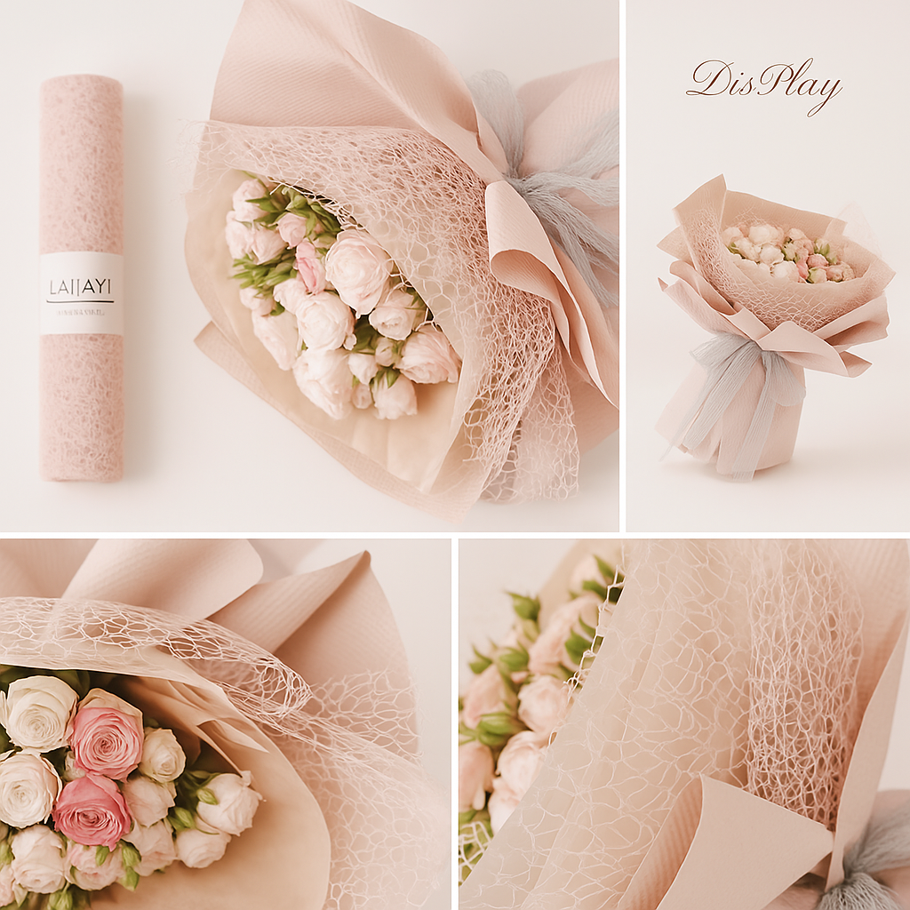 Deco Mesh for Bouquet Wrap