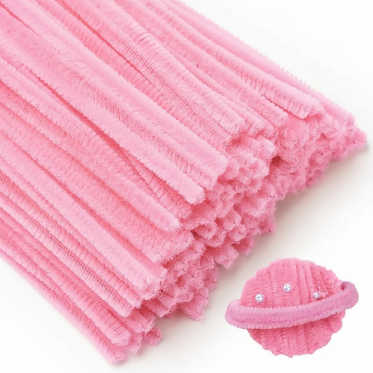 Pipe Cleaner for Craft - Baby Pink