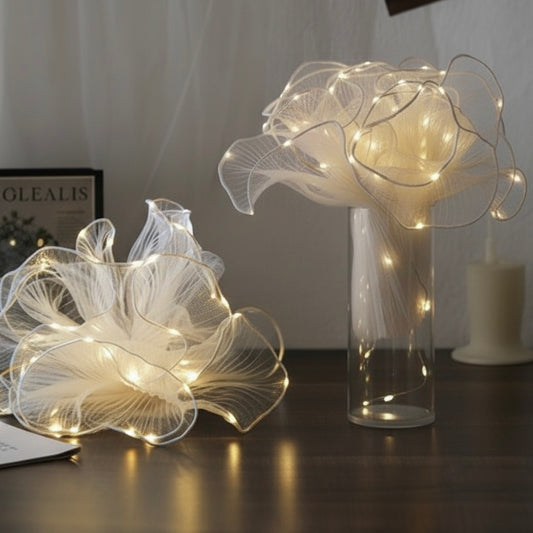 Wavy Mesh with Lights for bouquets (2 meters)