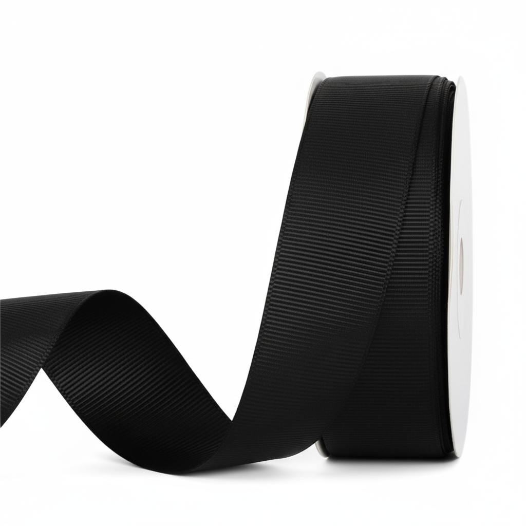 Grossgrain Ribbon - Black