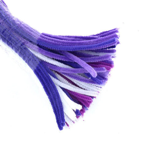 Pipe Cleaner for Craft - Shades of Purple