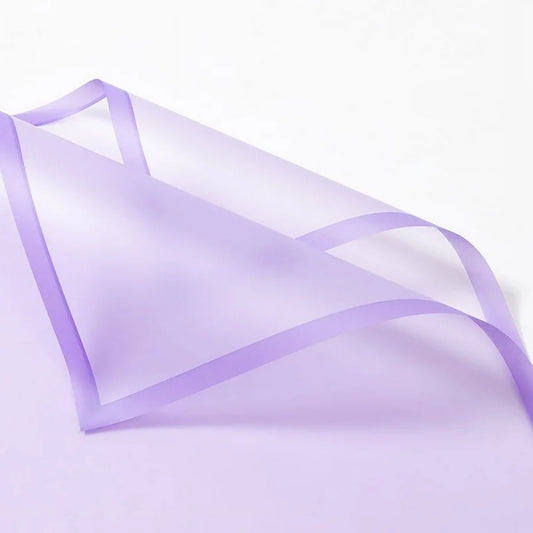 Translucent Bouquet Wrapping Sheets - Purple (20 sheets)
