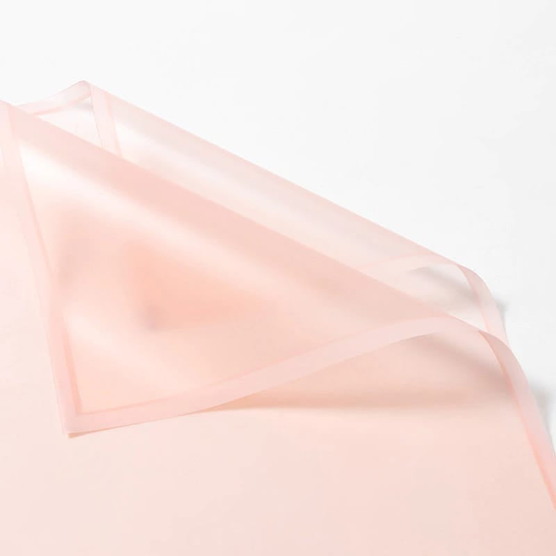 Translucent Bouquet Wrapping Sheets - Peach (20 sheets)