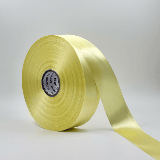 Satin Ribbon - Lemon (1.5 inch)