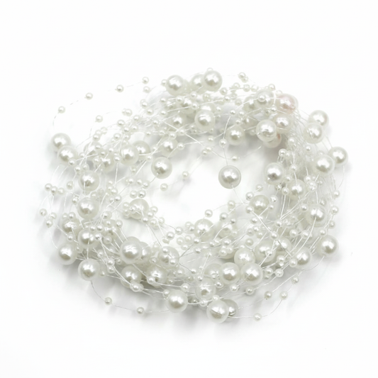 Pearl String - White