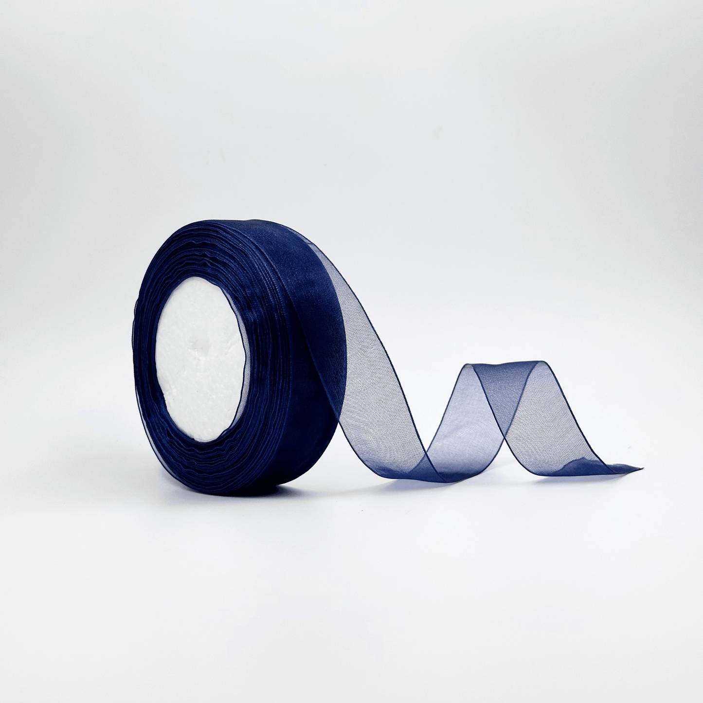 Organza Ribbon - Navy Blue (1 inch)