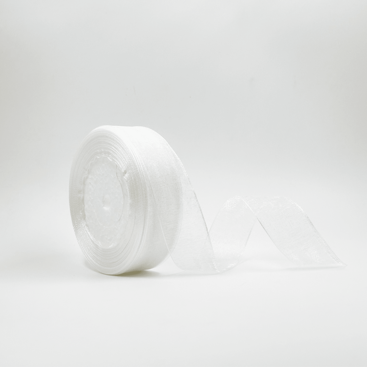 Organza Ribbon - White (1 inch)