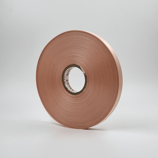 Satin Ribbon - Light Peach (0.5 inch)