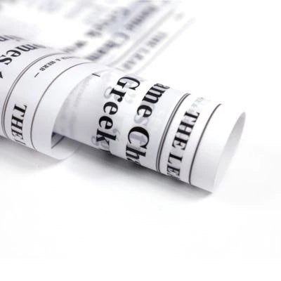 Newspaper Bouquet Wrapping Sheets (20 sheets)