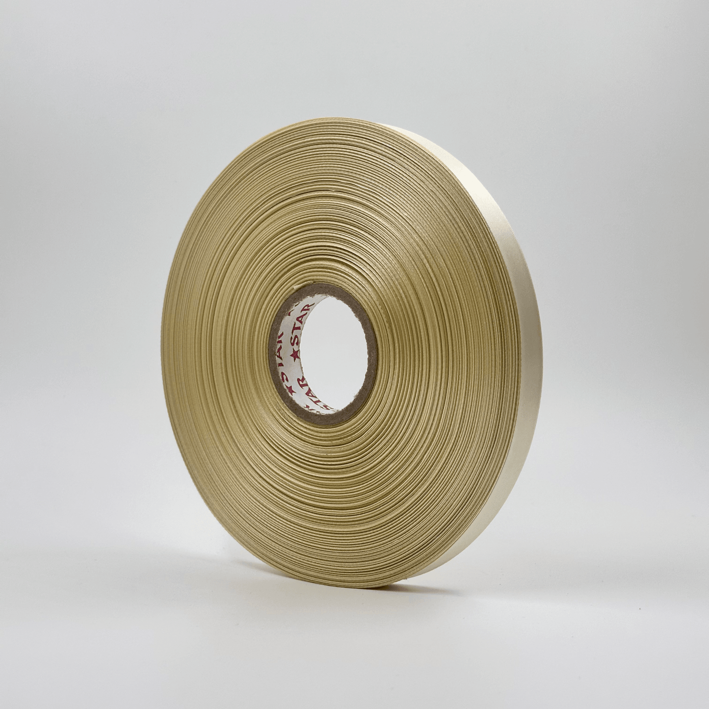 Satin Ribbon - Cream (0.5 inch) - Prismribbons