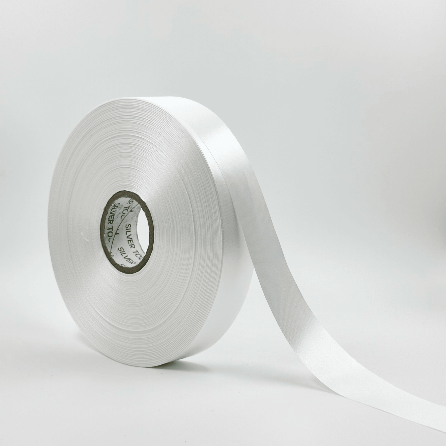 Satin Ribbon - White (0.75 inch) - Prismribbons