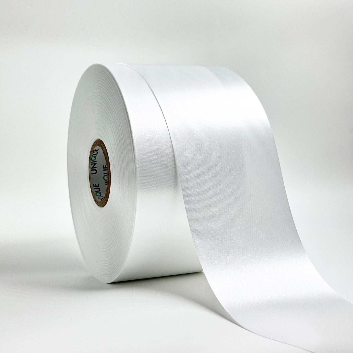 Satin Ribbon - White (3 inch) - Prismribbons