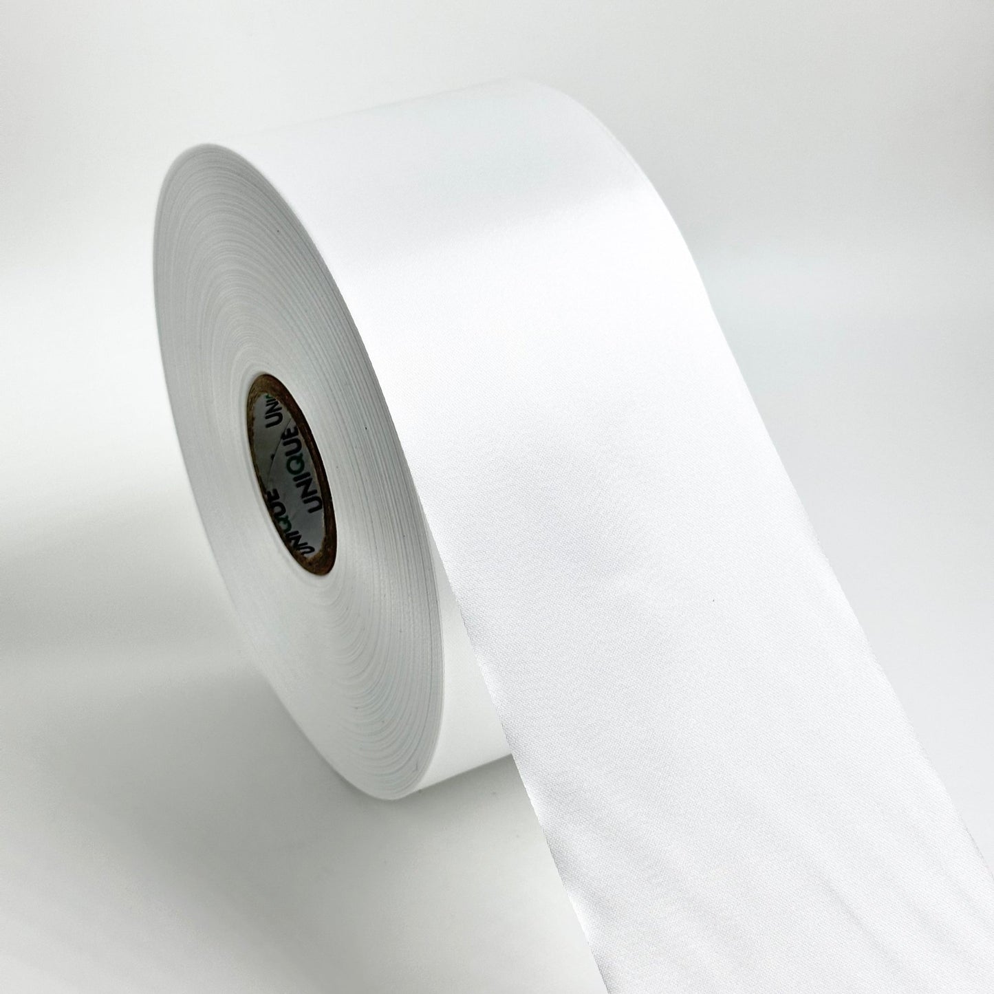 Satin Ribbon - White (4 inch) - Prismribbons