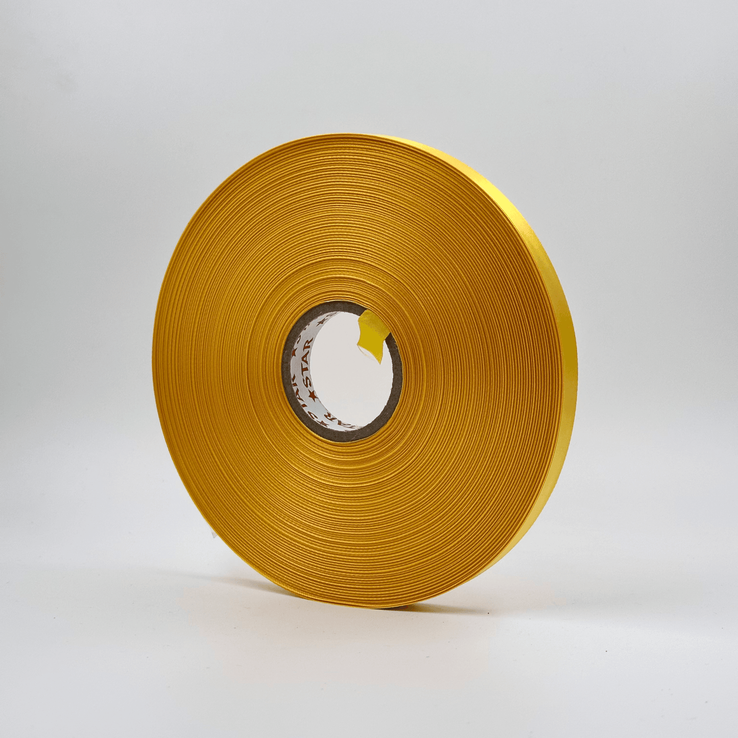 Satin Ribbon - Yellow (0.5 inch) - Prismribbons