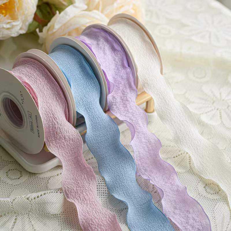 Ruffle Lace Ribbons - Prismribbons