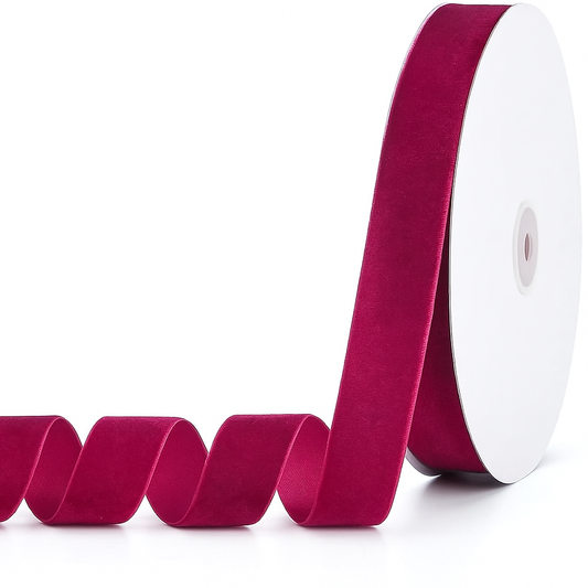 Velvet Ribbon - Crimson