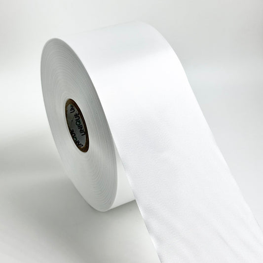 Satin Ribbon - White (4 inch)