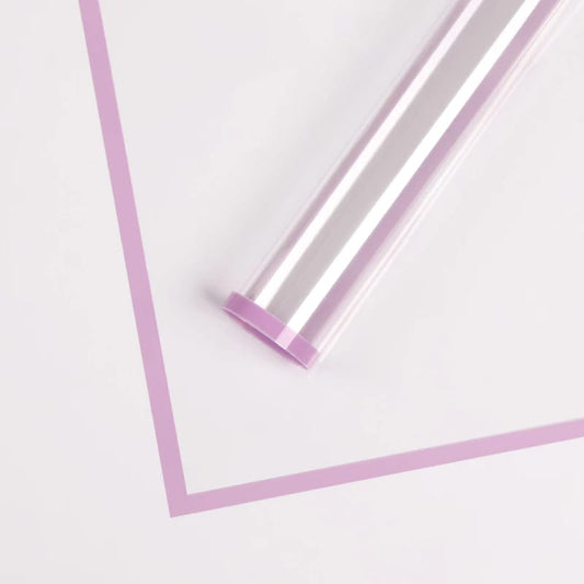 Transparent Bouquet Wrapping Sheets - Purple (20 sheets)