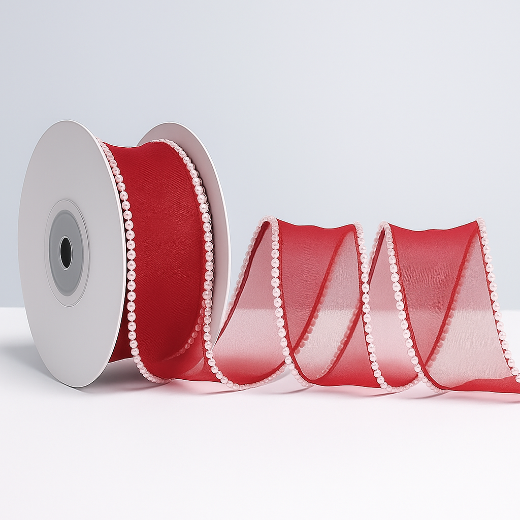 Pearl Ribbon - Red (9MTR)