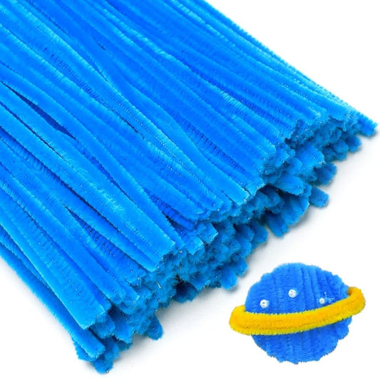 Blue pipe cleaners 
