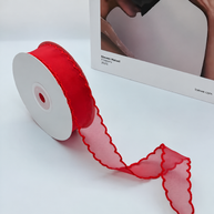 Moon Stitch Ribbon (1 inch) (9 Meters)