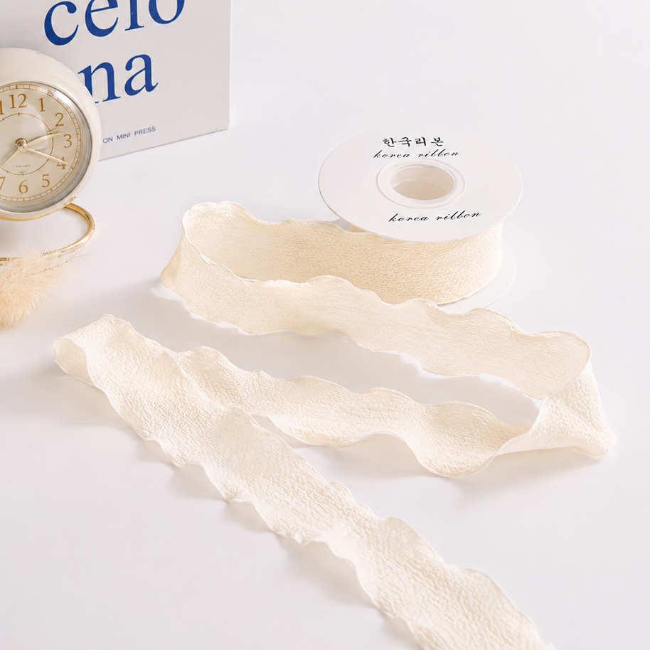 Ruffle Lace Ribbon (1.5 inch) (9 meters)