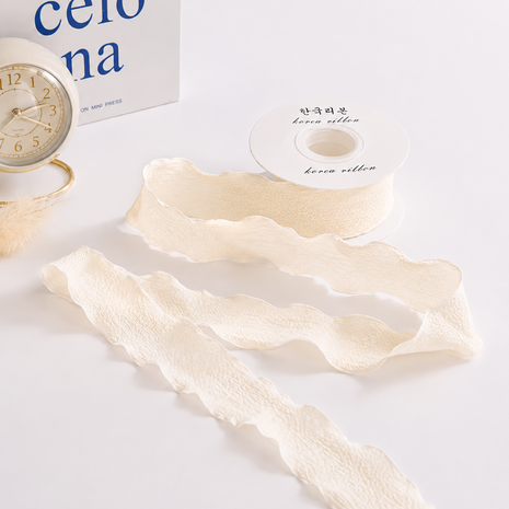 Ruffle Lace Ribbon (1.5 inch) (9 meters)