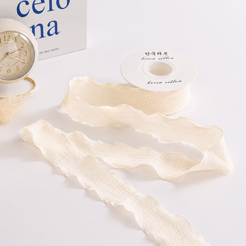 Ruffle Lace Ribbon (1.5 inch) (9 meters)