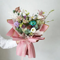 Gold Rim Bouquet Wrapping Sheets (20 sheets) Prismribbons