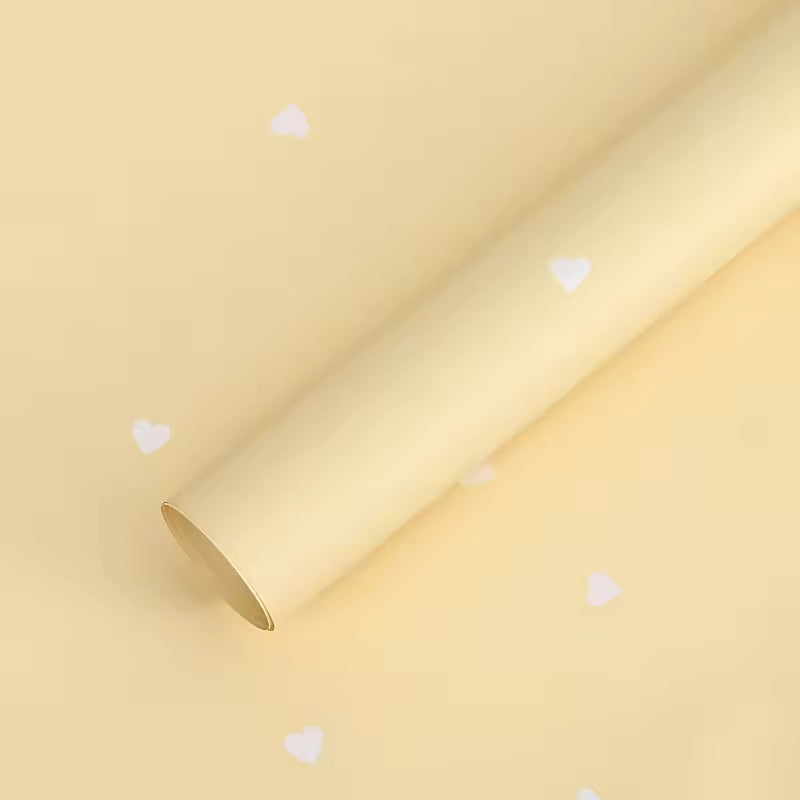 Heart Pattern Wrapping Sheets - 20 sheets