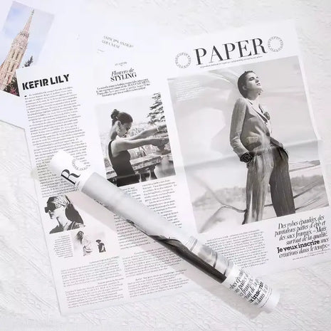 Fashion Magazine Wrapping Sheets - 20 sheets - Paper - Prismribbons