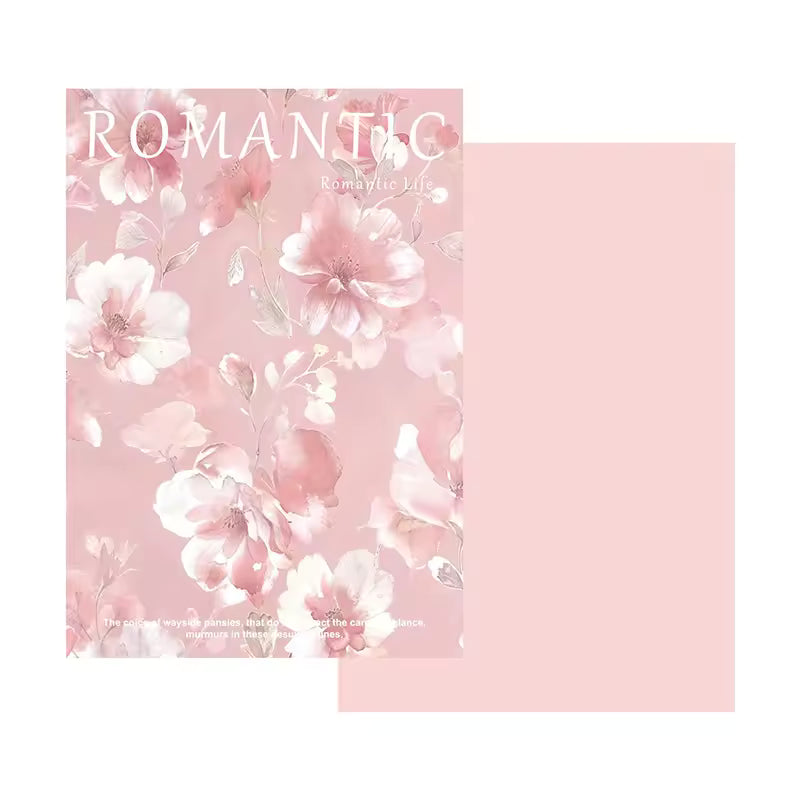 Floral Bouquet Wrapping paper (10 sheets)