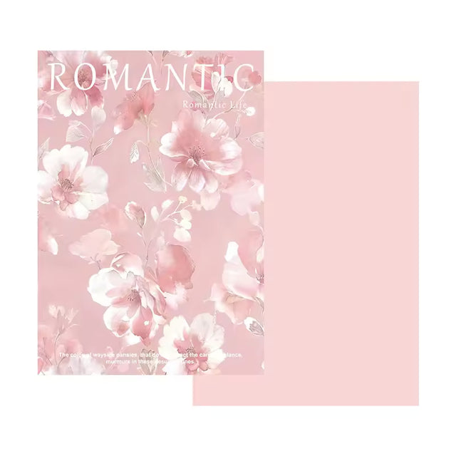 Floral Bouquet Wrapping paper - 10 sheets