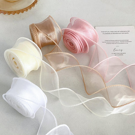 Wavy Organza Ribbon (1.5 inch) (9 Meters)