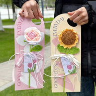 'Good luck Everyday' Flower card - 10pcs Prismribbons