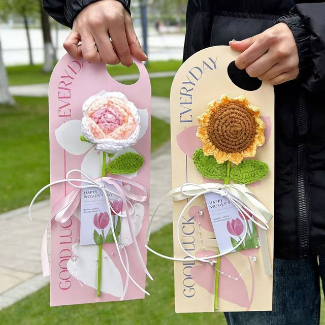 'Good luck Everyday' Flower card - 10pcs