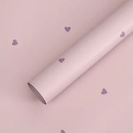 Heart Pattern Wrapping Sheets - 20 sheets
