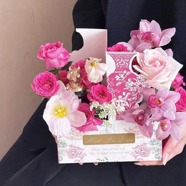 Floral Cup/Gift Holder Bag (5 pcs) Prismribbons
