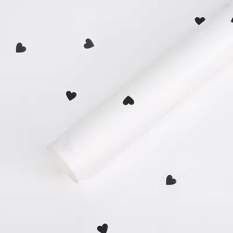 Heart Pattern Wrapping Sheets - 20 sheets