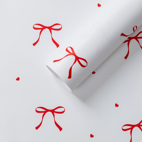 Ribbon Bow Wrapping Sheets - 20 sheets