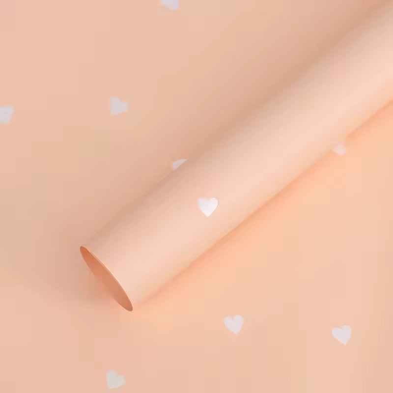 Heart Pattern Wrapping Sheets - 20 sheets