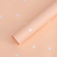 Heart Pattern Wrapping Sheets - 20 sheets