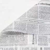Newspaper Bouquet Wrapping Sheets (20 sheets)