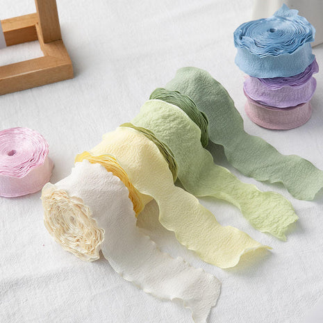 Ruffle Lace Ribbon (1.5 inch) (9 meters)