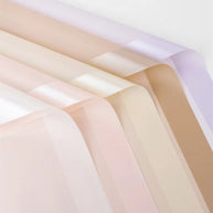 Gloss Border Bouquet Wrapping Sheets (20 sheets)