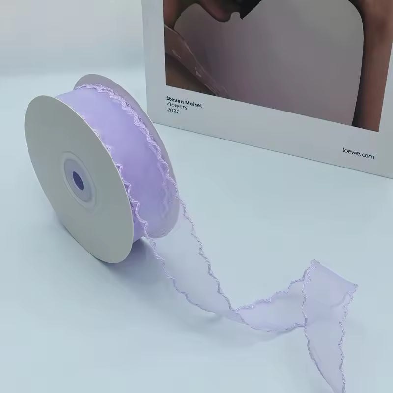 Moon Stitch Ribbon (1 inch) (9 Meters)