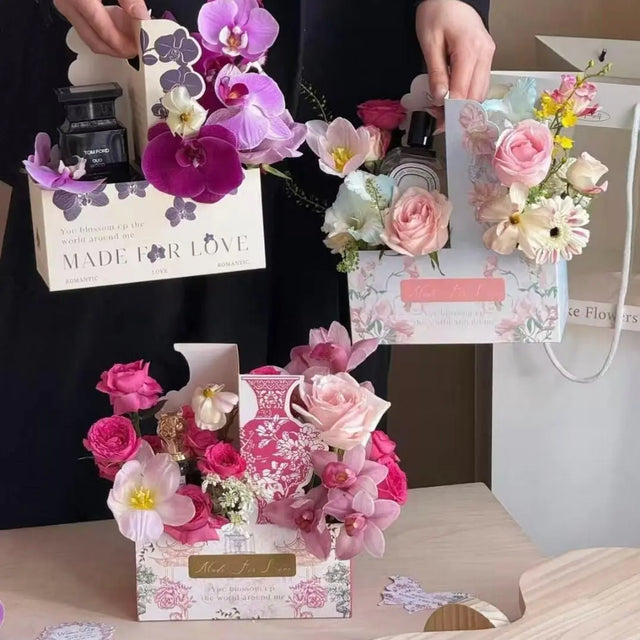 Floral Cup/Gift Holder Bag (5 pcs) Prismribbons