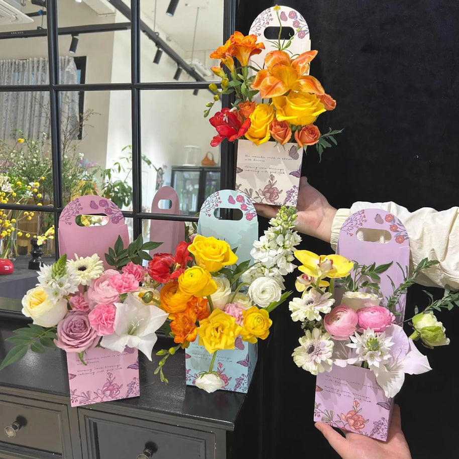 Garden Story Floral Carry Box - 5 pcs Prismribbons